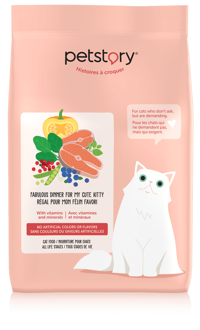 Salmon Flavoured Dry Food For Cats Petstory Mondou Petstory salmon-flavoured-dry-food-for-cats-petstory-mondou-petstory